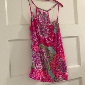 Silk Lilly Pulitzer tank
